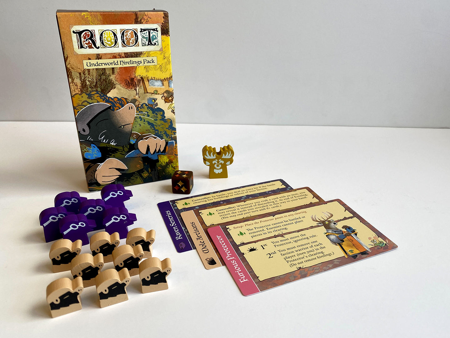 Root : Underworld Hirelings Pack Expansion